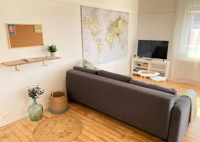 Appartement Chez Mathilde-appartement 2-calais Nord /citadelle Calais