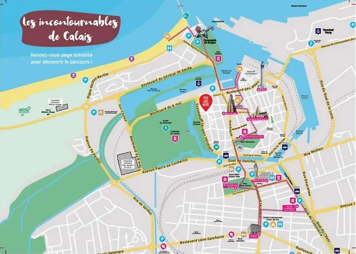 Chez Mathilde-appartement 2-calais Nord /citadelle * Calais